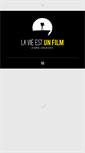 Mobile Screenshot of lavieestunfilm.com